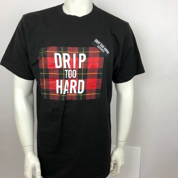 FLYING HORSE Drip Too Hard T-Shirt Sz L - Picture 6 of 8